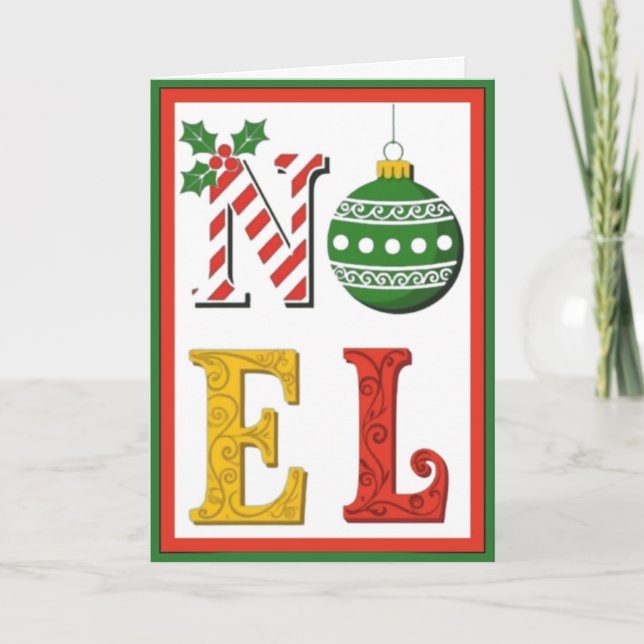 TARJETA FESTIVA NOEL (Anverso)