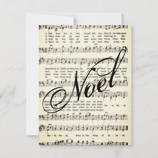 Tarjeta Festiva Noel (Anverso)