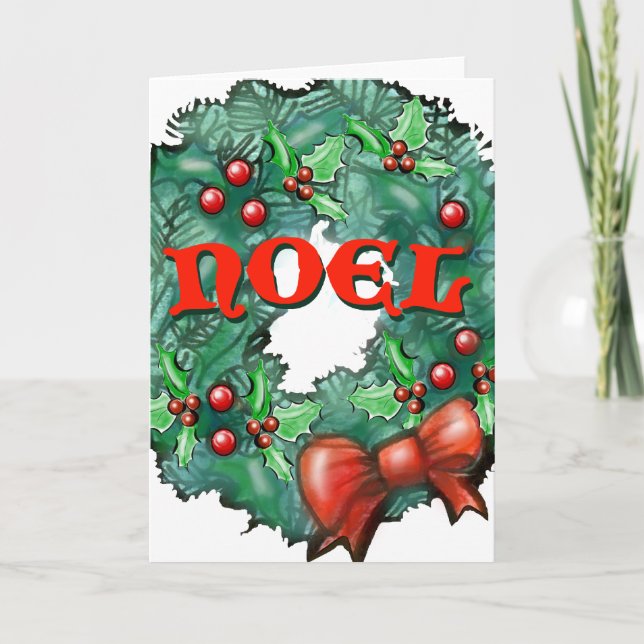 TARJETA FESTIVA NOEL (Anverso)