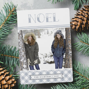 Tarjeta Festiva Noel de invierno   Foto de vacaciones