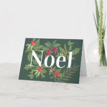 Noel evergreen, vacaciones de hojas y bayas