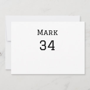 Tarjeta Festiva nombre de equipo agregar nombre de jugador fecha d