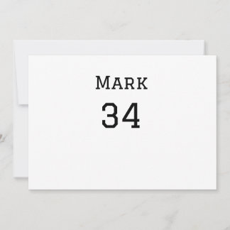 Tarjeta Festiva nombre de equipo agregar nombre de jugador fecha d