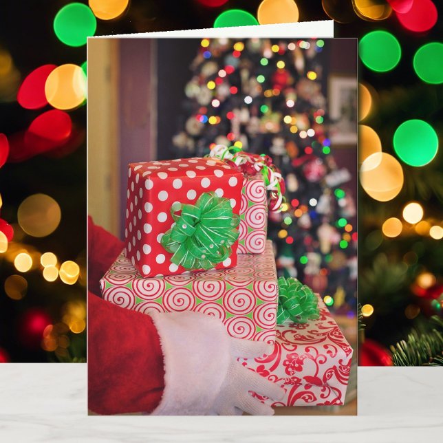 Tarjeta Festiva Nombre del niño Personaliza a Navidades SIN cursiv (Subido por el creador)