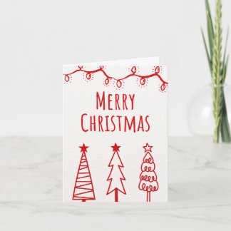 Tarjeta Festiva Non photo christmas card