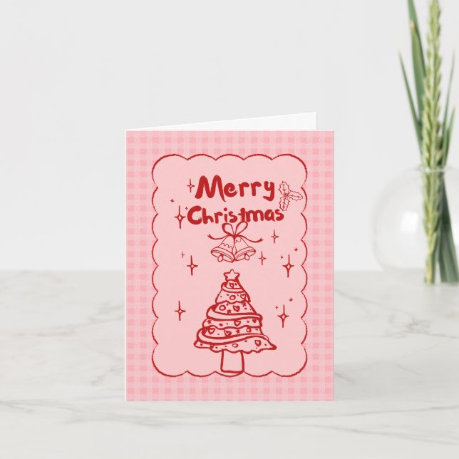 Tarjeta Festiva Non photo christmas card (Anverso)