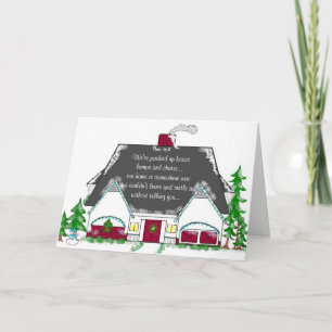 Tarjeta Festiva Nos hemos movido…