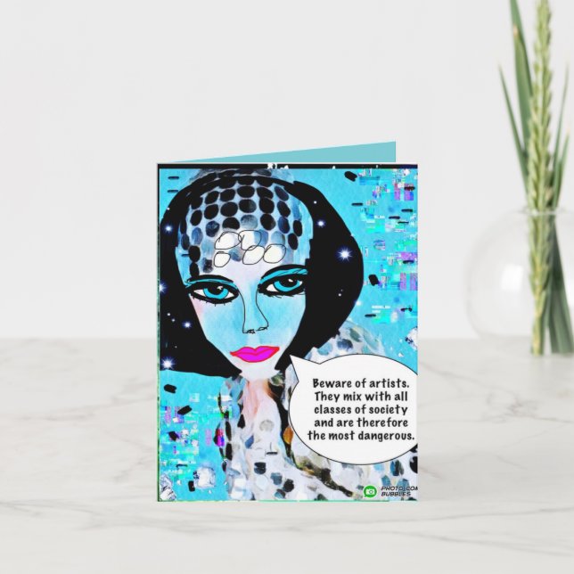 Tarjeta Festiva Notecard (Anverso)