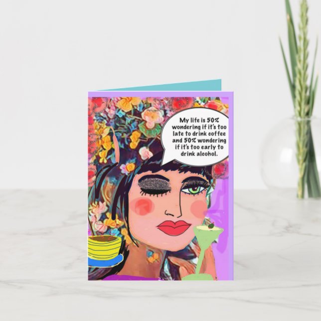 Tarjeta Festiva Notecard (Anverso)