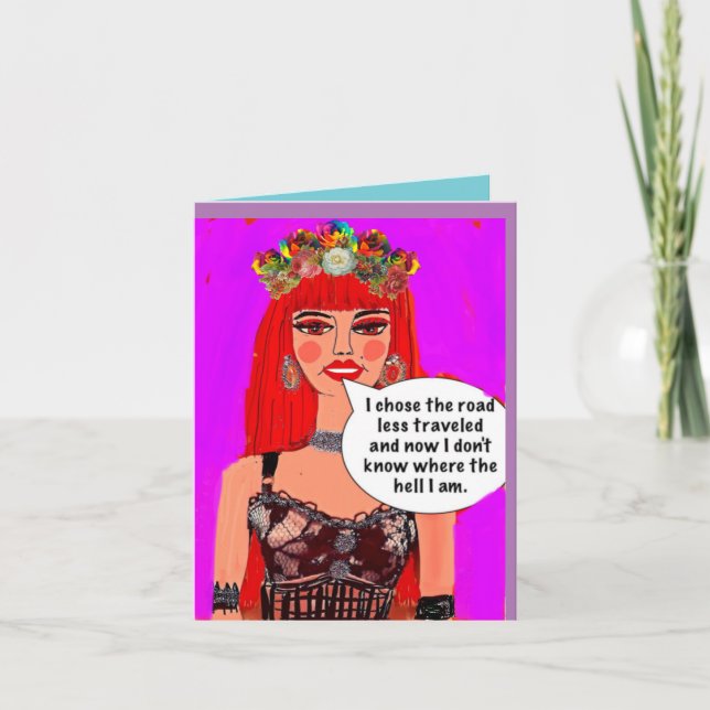 Tarjeta Festiva Notecard (Anverso)