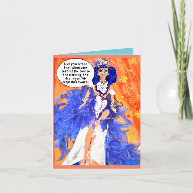 Tarjeta Festiva Notecard (Anverso)