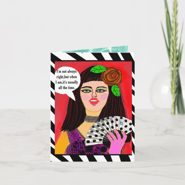 Tarjeta Festiva Notecard (Anverso)