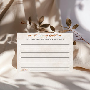 Tarjeta Festiva Novedia de Otoño   Despedida de Soltera Tradicione