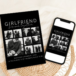 Tarjeta Festiva Novia Juntos Por Siempre Collage de fotos