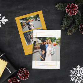 Tarjeta Festiva Nuestra familia perfectamente imperfecta | 3 Navid