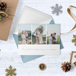 Tarjeta Festiva Nuestros mejores deseos múltiples Foto