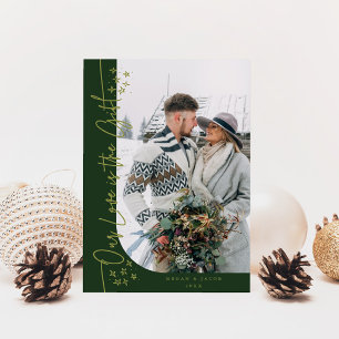 Tarjeta Festiva Nuestros Navidades de Regalos de Amor Fotografía v