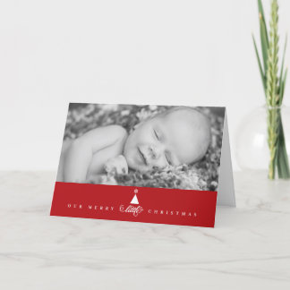 Tarjeta Festiva Nuestros Navidades pequeños se burlan del bebé, pr