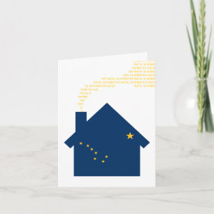 Tarjeta Festiva nueva dirección alaska