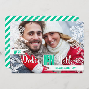 Tarjeta Festiva Nueva dirección, vacaciones Decoración, nueva foto