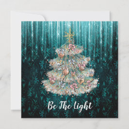 Tarjeta Festiva *~* Nueva era metafísica Navidades espirituales