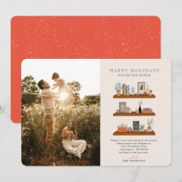 Tarjeta Festiva Nuevas estanterías de casas mudándose foto de Invi