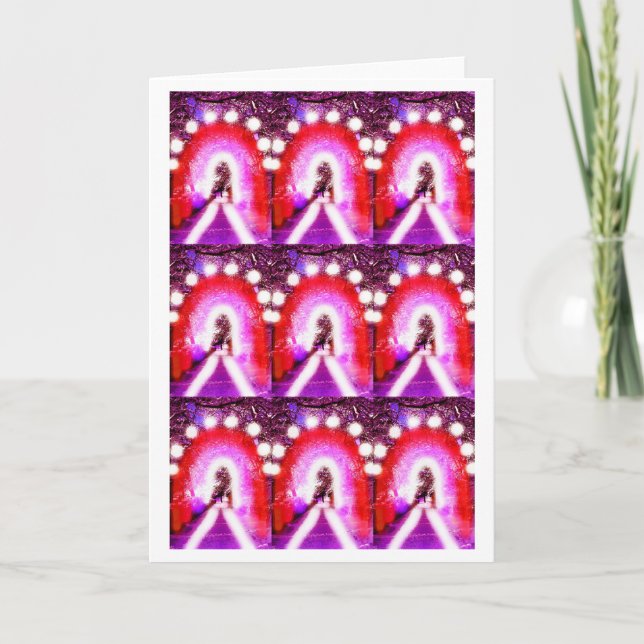 Tarjeta Festiva Nueve caminos naturales (Anverso)