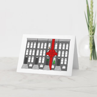 Tarjeta Festiva Nuevo hogar para los días de fiesta