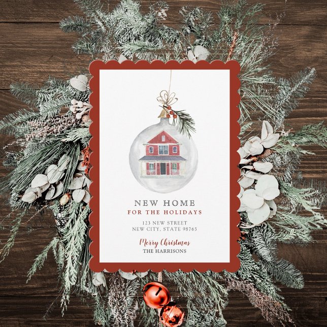 Tarjeta Festiva Nuevo Hogar Para Navidades (Subido por el creador)