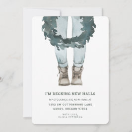 Tarjeta Festiva Nuevo hogar para vacaciones | Corona