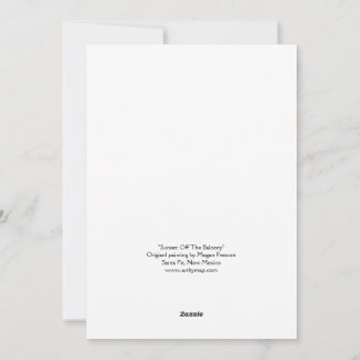 Tarjeta Festiva Nuevo México Sunset: La tierra del encanto