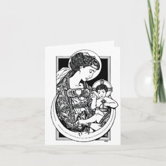 Tarjeta Festiva ¡NUEVO! ¡Tarjeta Madonna y Navidades infantiles!