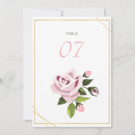 Tarjeta Festiva Números de mesa de boda Mesa de boda y asientos