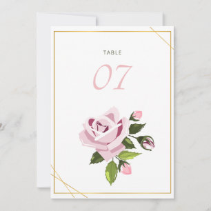 Tarjeta Festiva Números de mesa de boda Mesa de boda y asientos