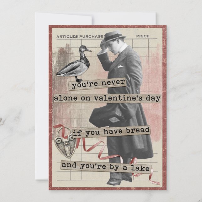 Tarjeta Festiva Nunca solo (Anverso)