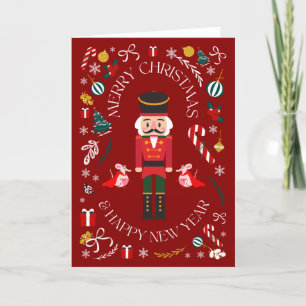 Tarjeta Festiva Nutcracker