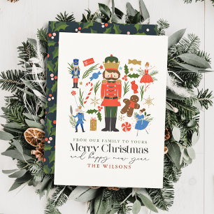 Tarjeta Festiva Nutcracker