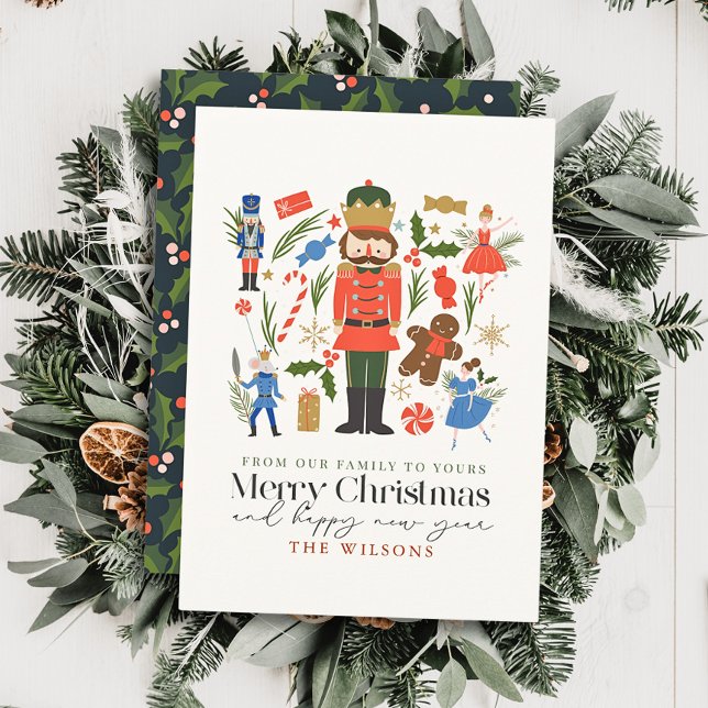 Tarjeta Festiva Nutcracker (Subido por el creador)