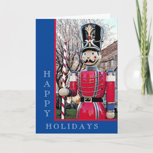 TARJETA FESTIVA NUTCRACKER CON NAVIDADES CANDE (Anverso)