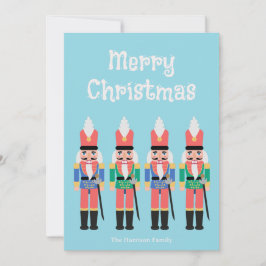 Tarjeta Festiva Nutcrackers