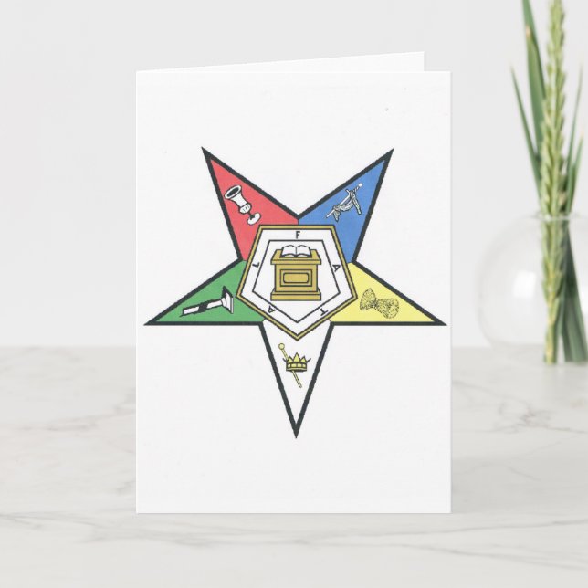 Tarjeta Festiva O.E.S. Productos (Anverso)