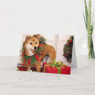 Tarjeta Festiva Oakley - Shiba Inu - VanBladel