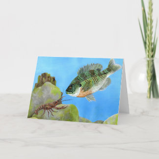 Tarjeta Festiva Obra de arte ganadora de M. Peet, grado 11