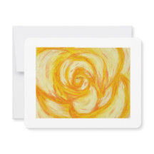 obra de arte original abstracta Rosa Amarilla