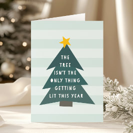 Tarjeta Festiva Obtener luz| Vacaciones