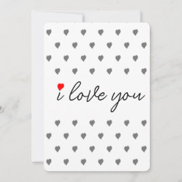 Tarjeta Festiva Ocasiones Románticas de Amor Poesía Apasionada Woo