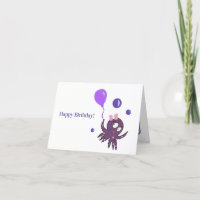 Octopus de cumpleaños