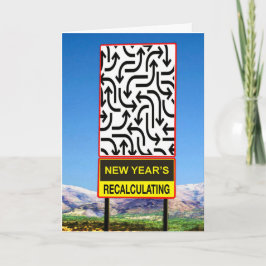 Tarjeta Festiva Ocurre el Año Nuevo