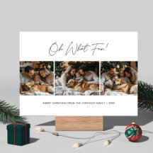 Oh Qué Divertido Navidades Familia Diversión Perro