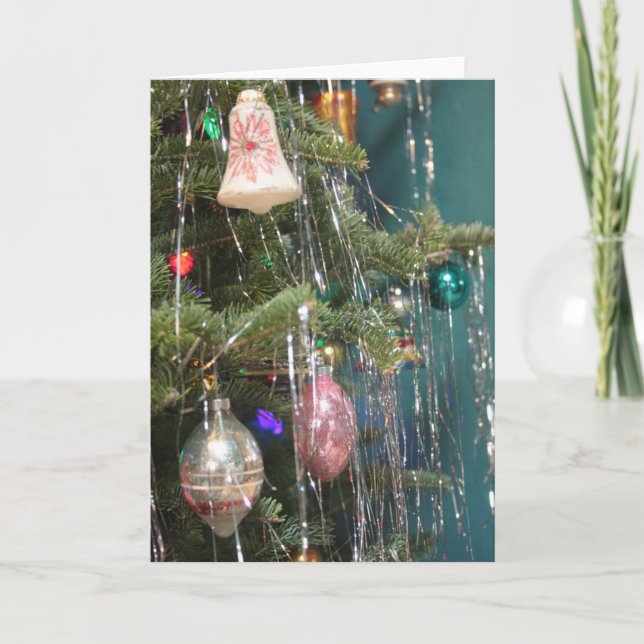 Tarjeta Festiva ¡Oh Tannenbaum! (Anverso)